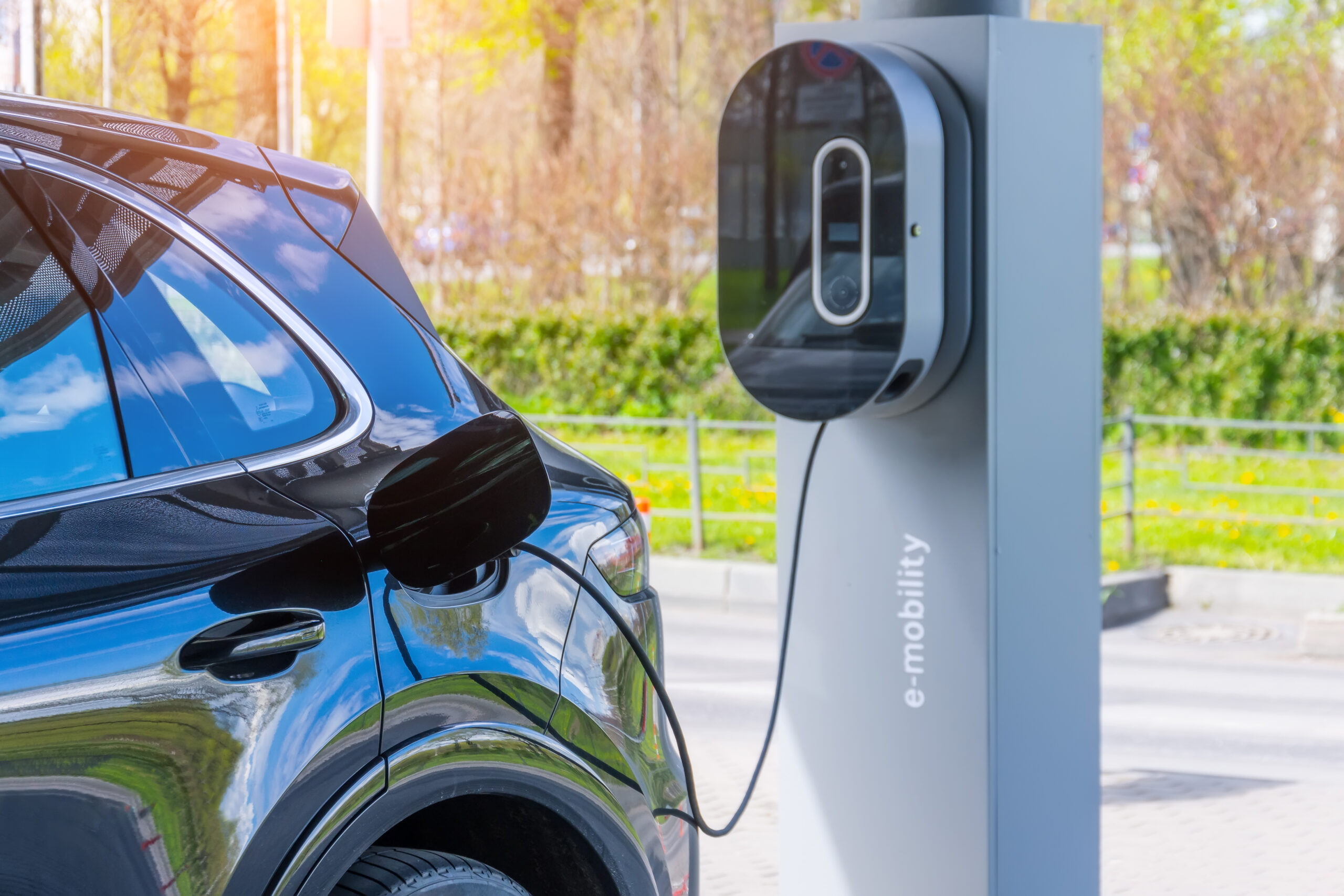 Picture of an e-mobility electric vehicle charger