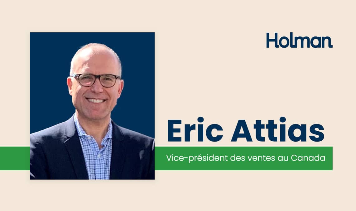 Eric Attias se joint à Holman à titre de vice-président des ventes au Canada